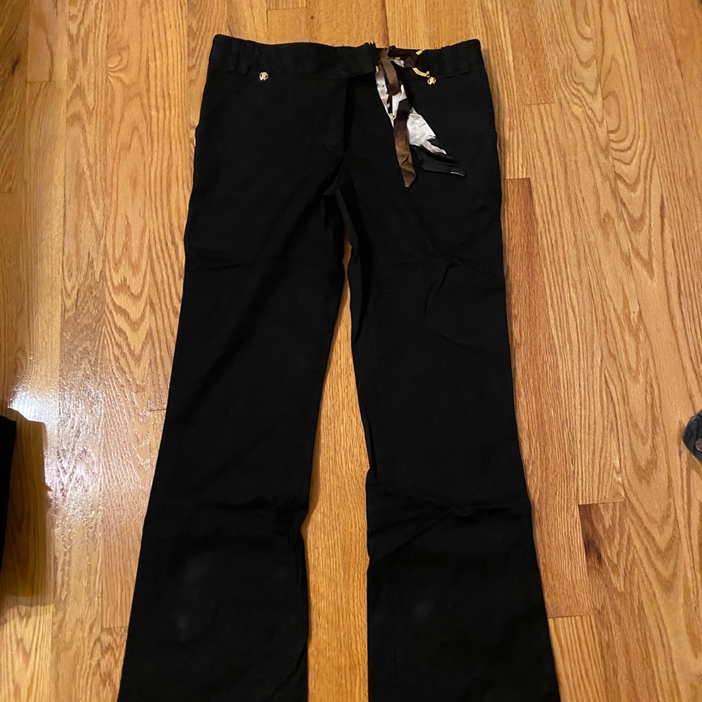 Roberto Cavalli Black and Gold Patterned Garment new without tags